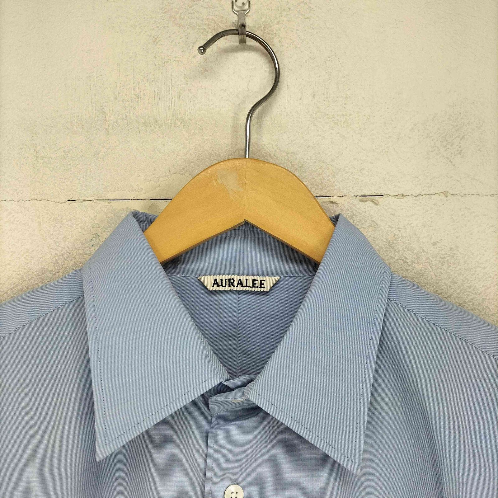 オーラリー AURALEE 26SS シャツ WASHED FINX WEATHER CHAMBRAY SHIRT