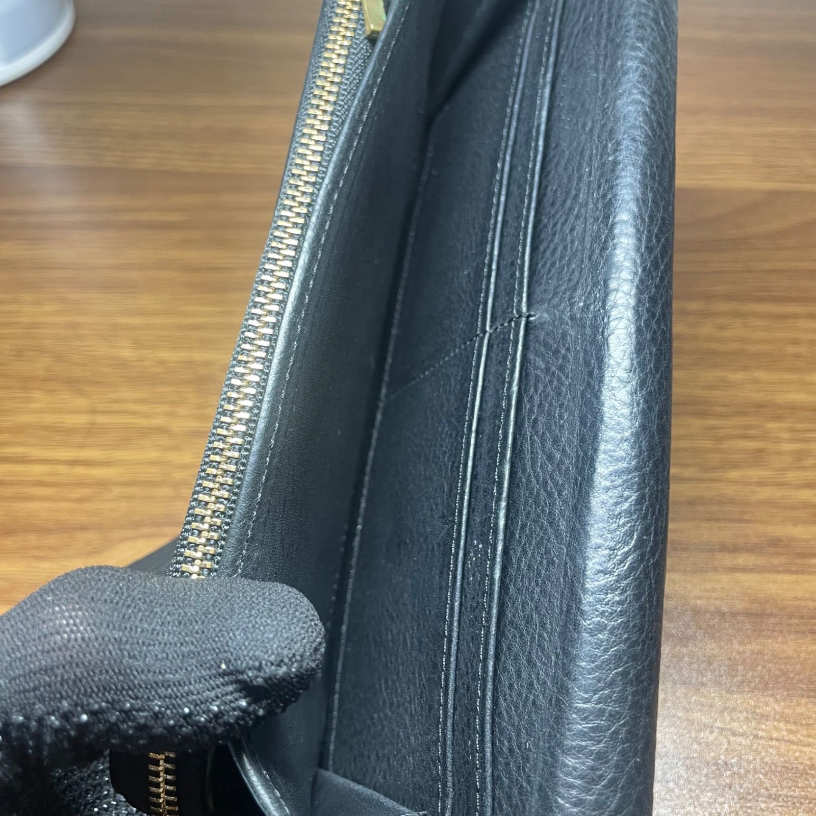 箱付き美品】COCOMEISTER ココマイスター レザー長財布 ブラック