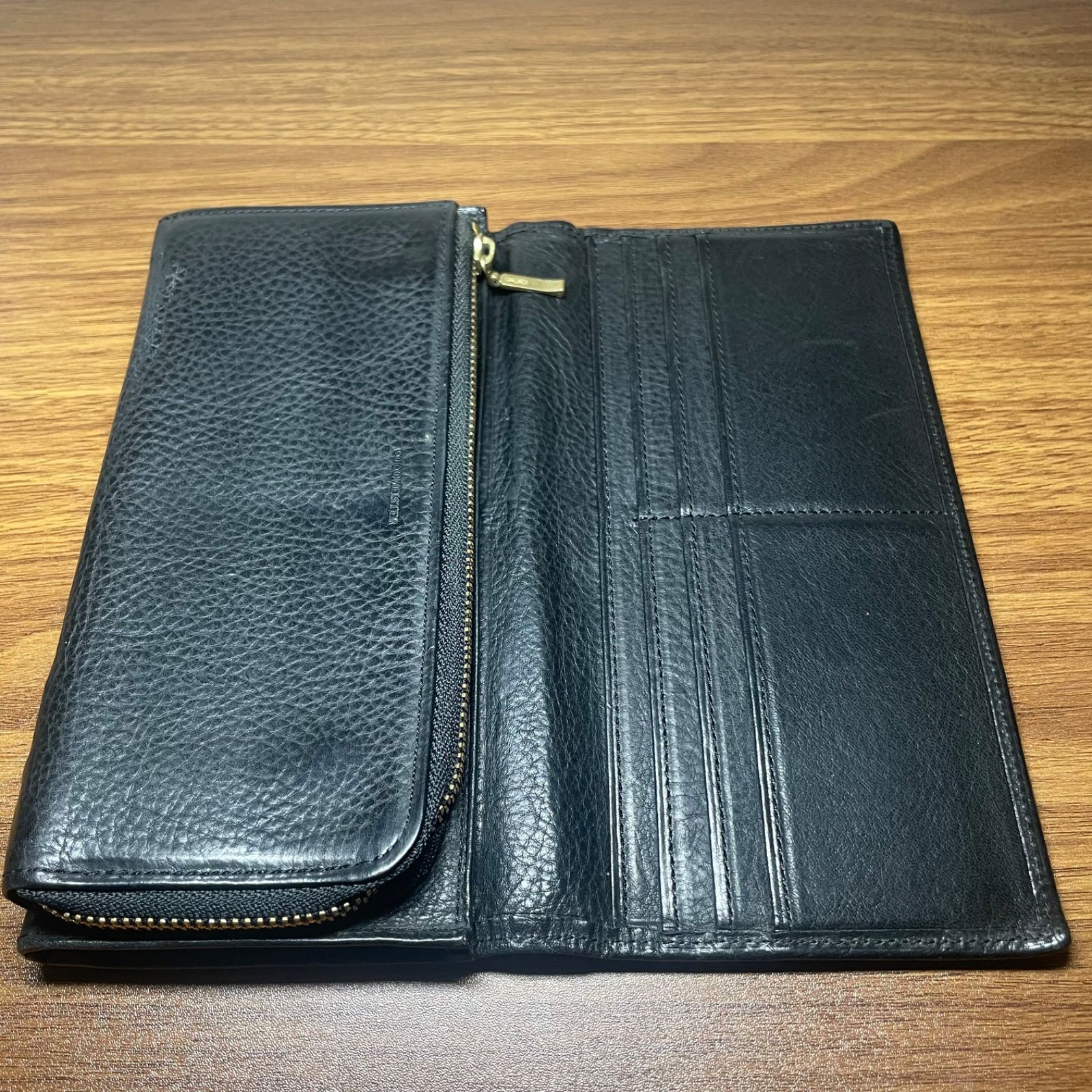 箱付き美品】COCOMEISTER ココマイスター レザー長財布 ブラック
