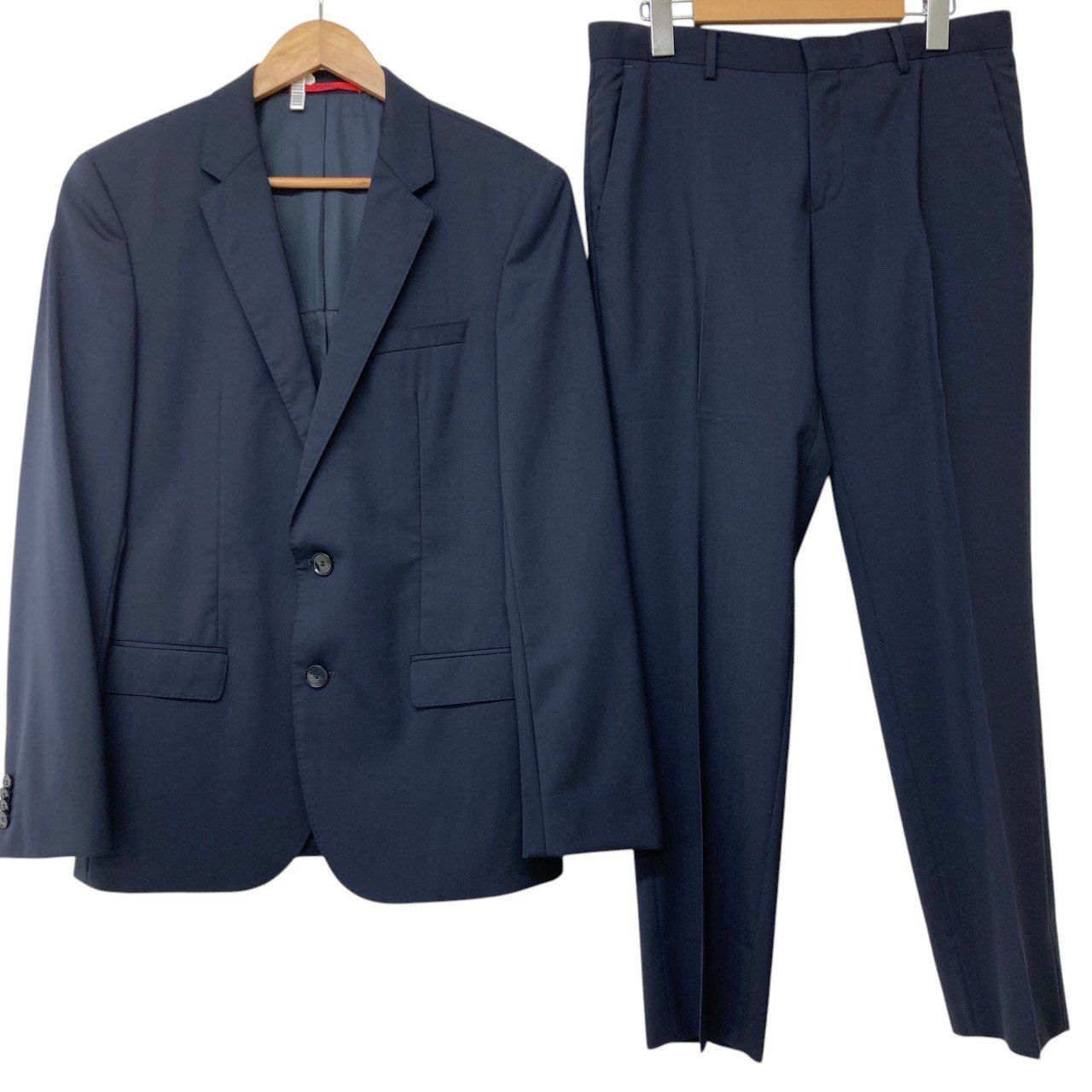 HUGO BOSS/ヒューゴボス/スーツ/セットアップ/ネイビー/サイズ46/メンズ/RS1546