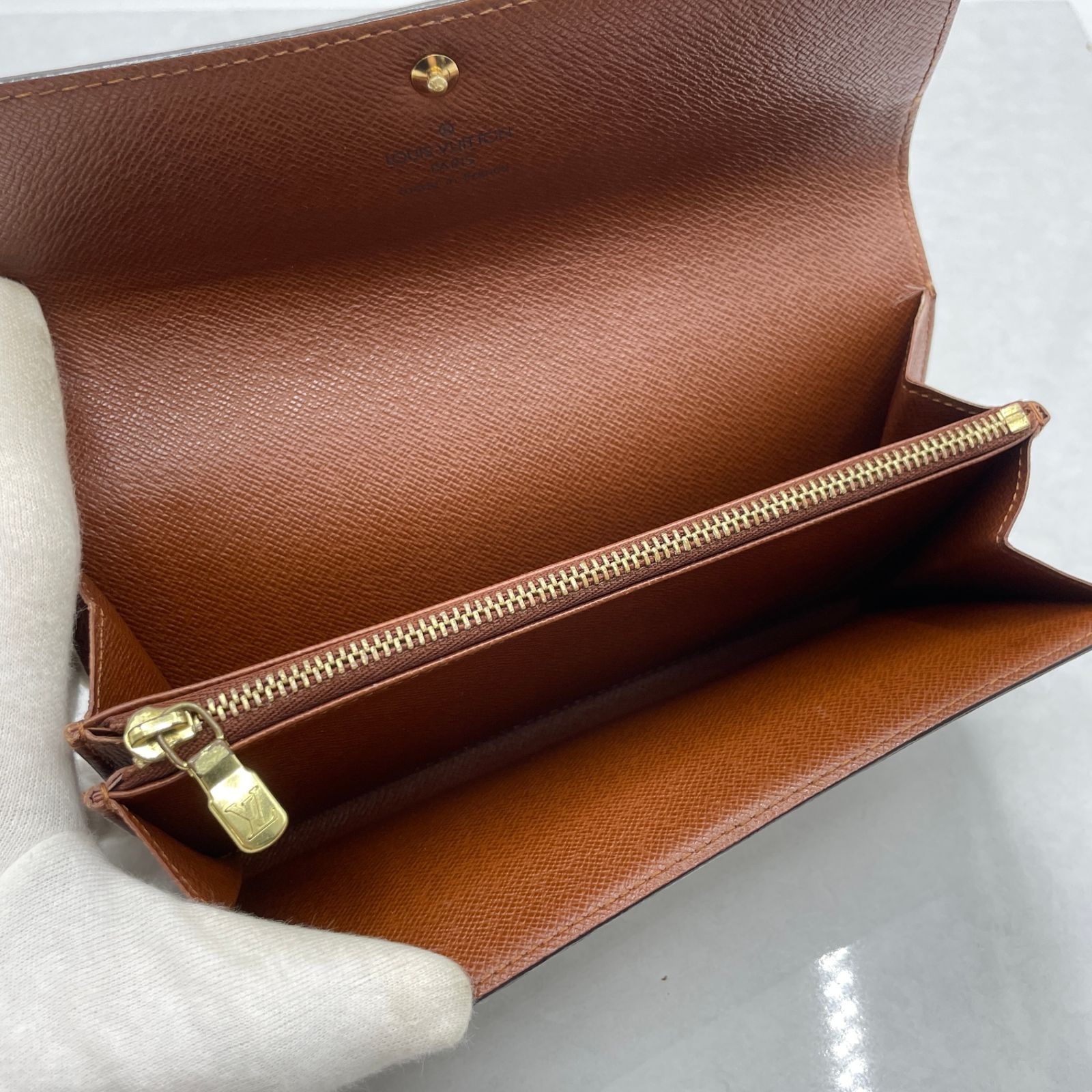 Louis Vuitton ルイヴィトン ポルトモネクレディ M61725 長財布
