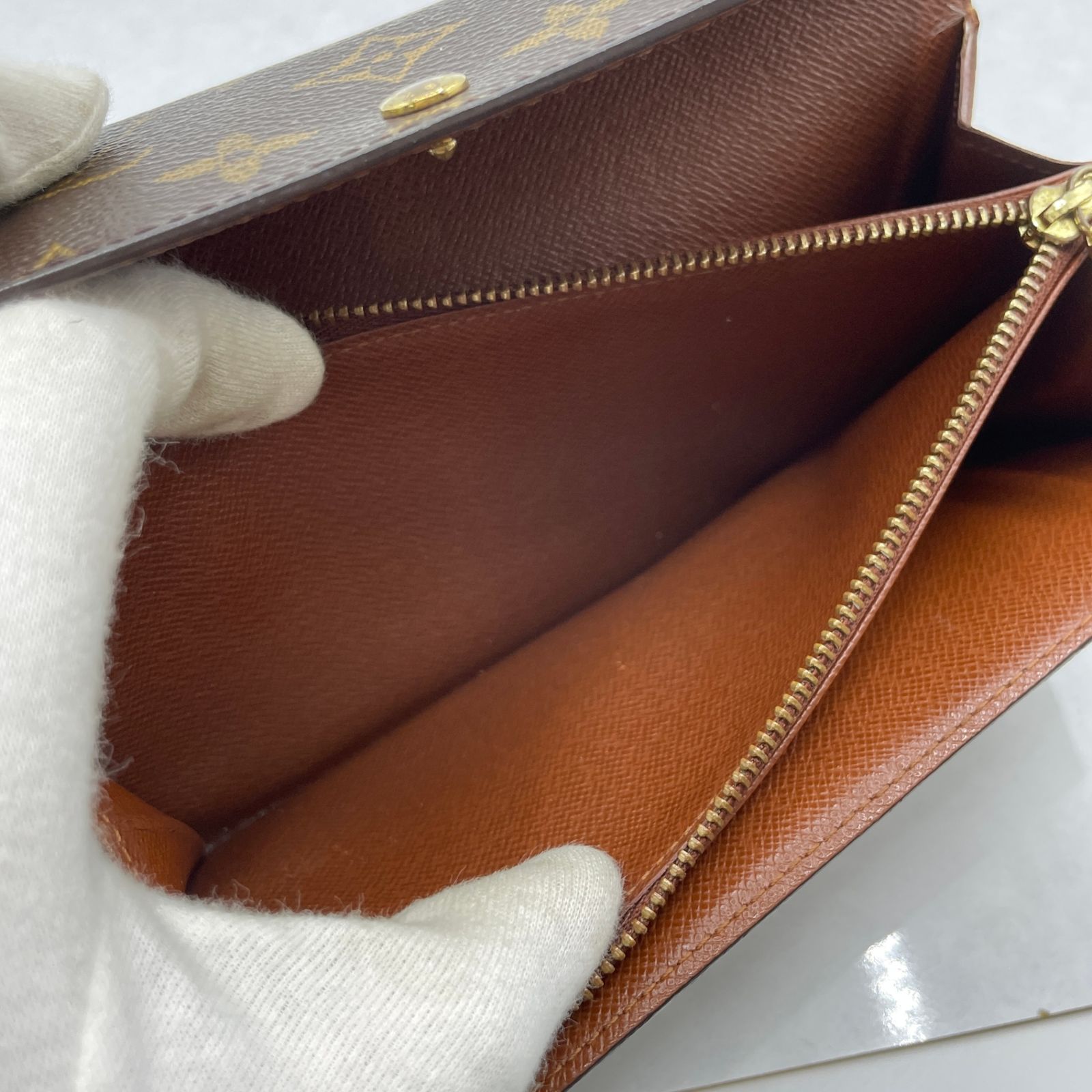 Louis Vuitton ルイヴィトン ポルトモネクレディ M61725 長財布