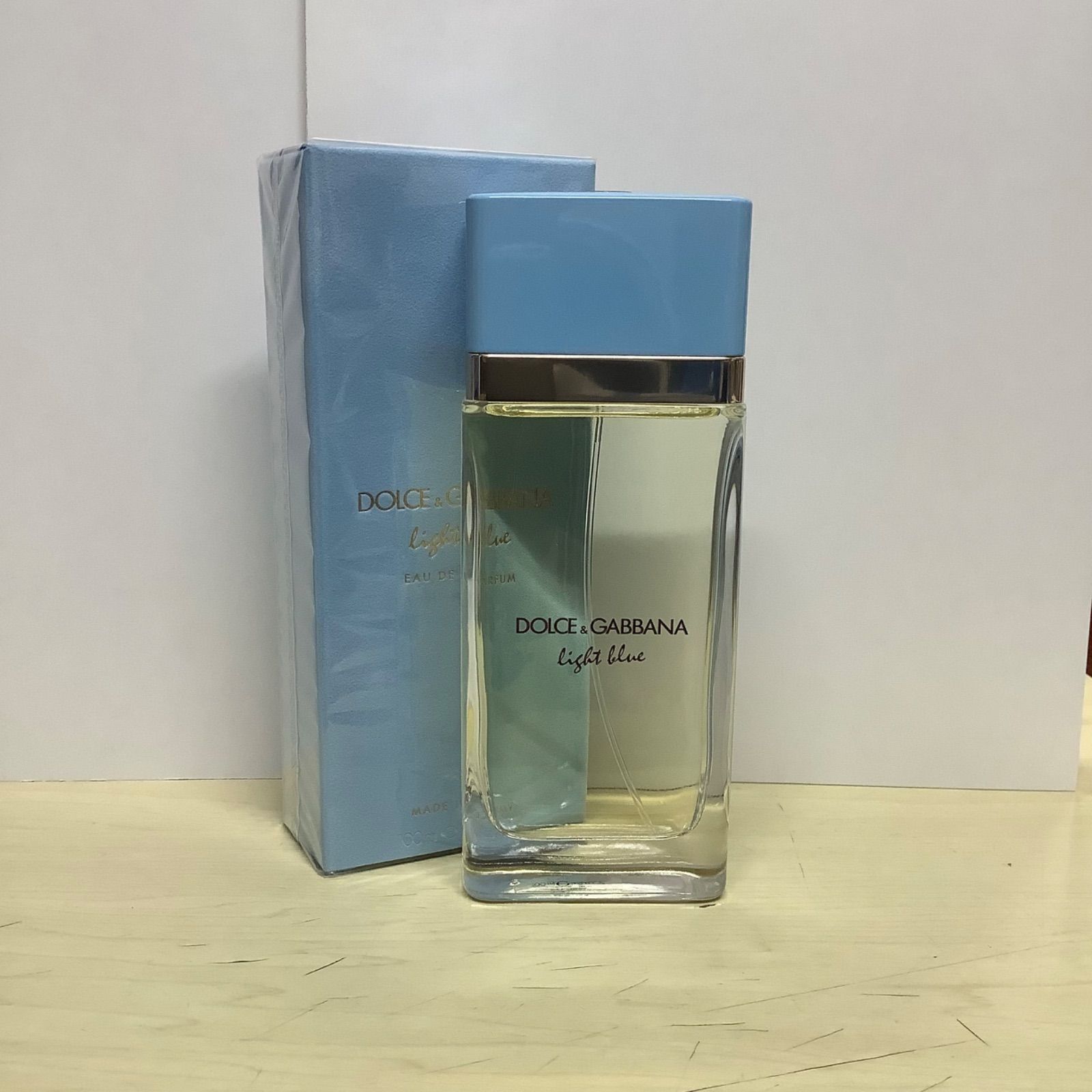 新品未使用 DOLCE&GABBANAドルチェ&ガッバーナ ライトブルーNEW オードパルファム 100ml
