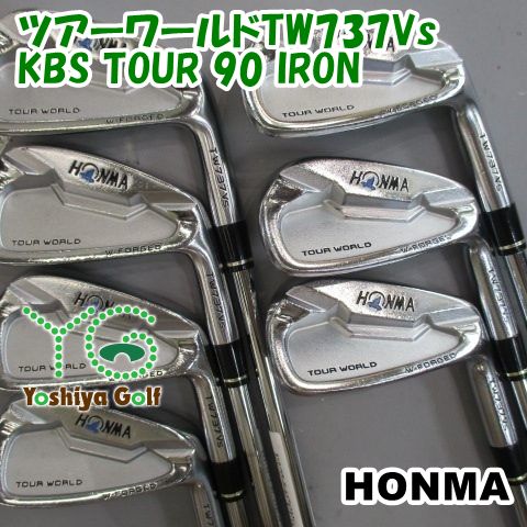 アイアン ホンマ ツアーワールドTW737Vs/KBS TOUR 90 IRON/R/0[150700]