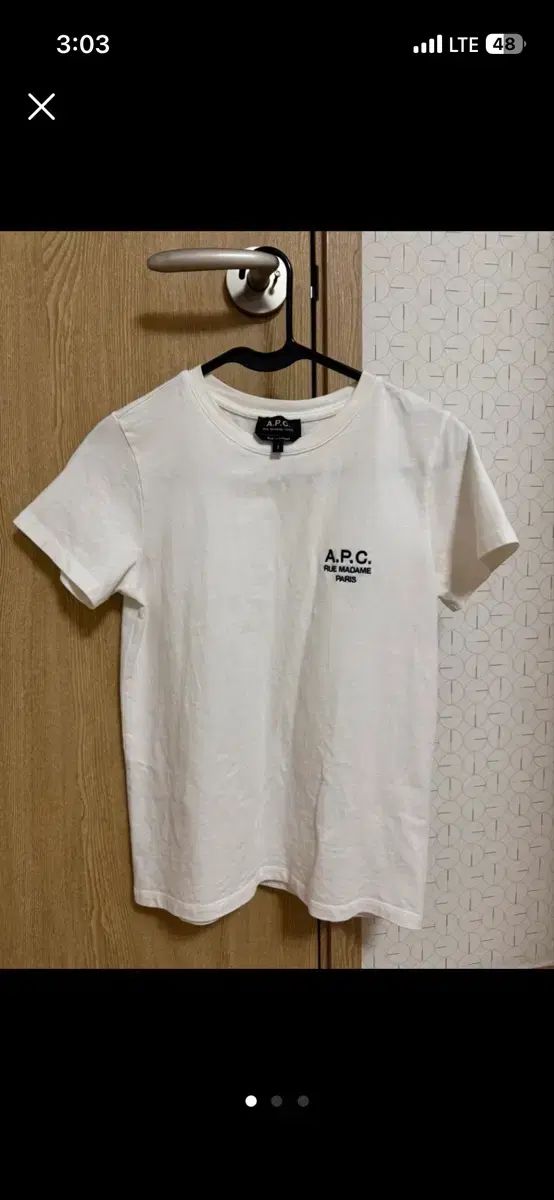 A.P.C. アーペーセー 白 半袖 s