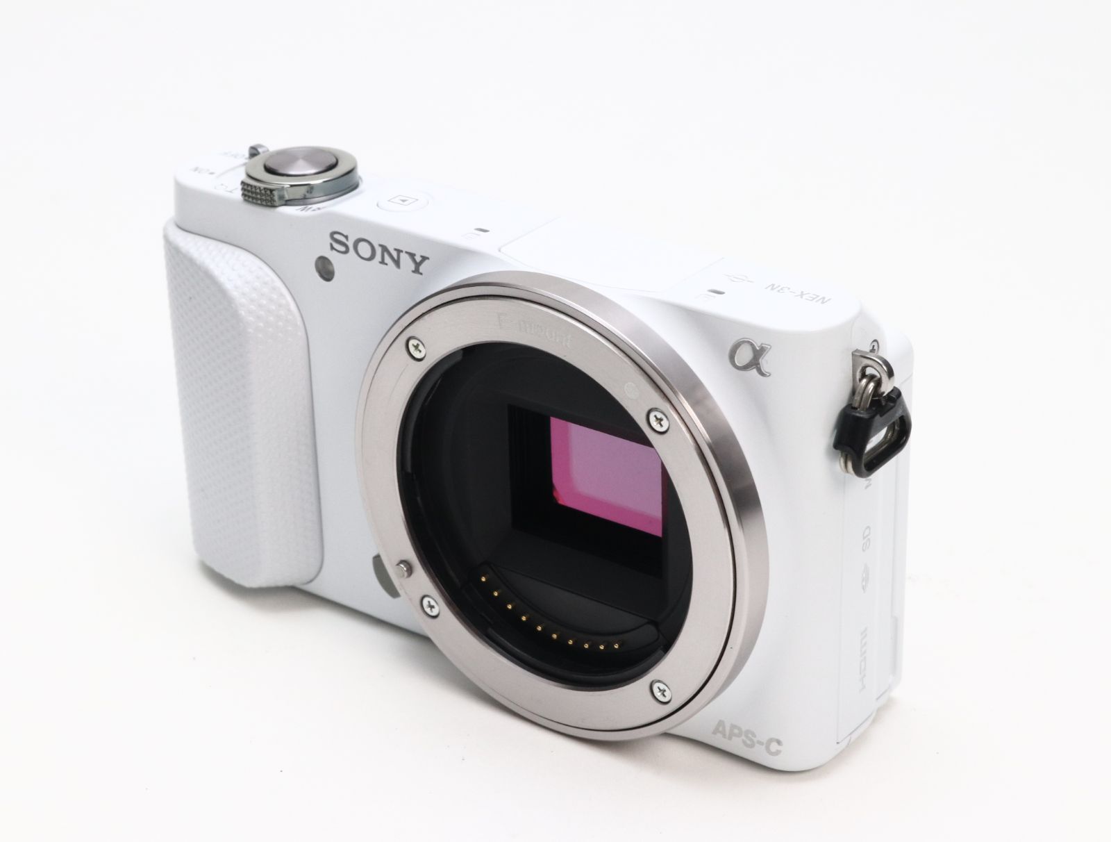 B+ (並品) SONY ソニー α NEX-3N ボディ ホワイト シャツター数 15,100
