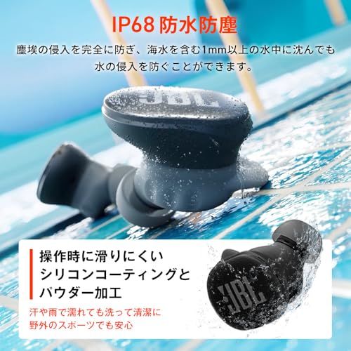 【新品】JBL ENDURANCE RACE 2 完全ワイヤレスイヤホン 防水・防塵 スポーツモード 急速充電 ノイズキャンセリング 外音取込 マルチポイント対応 軽量 コンパクト スポーツ (パープル) bce97376