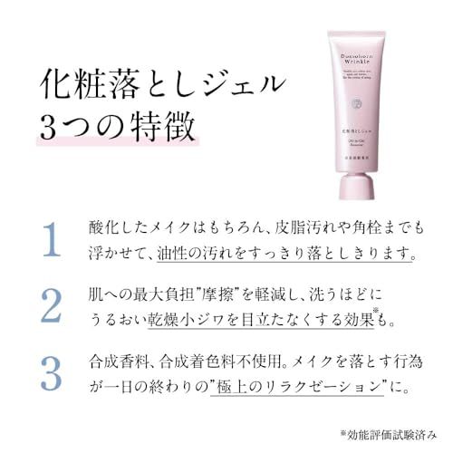 【新品】ドモホルンリンクル 化粧落としジェル 110g 約60日分 クレンジングジェル オイル 保湿 毛穴 黒ずみ まつエクOK ecfb26df