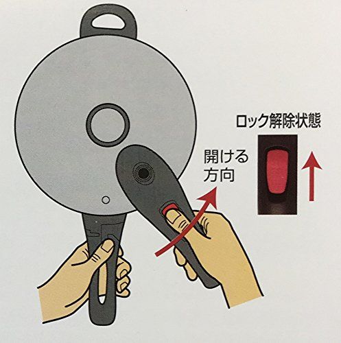 【新品】パール金属 片手 圧力鍋 3.0L IH対応 レシピ付 軽量 単層 シルバー NEO HB-1734 8b77538e