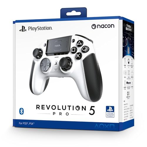 【新品】【国内正規品】【SONYライセンス商品】NACON REVOLUTION5 Pro コントローラー (ホワイト)【PS5,PS4,PC対応】(PS5RP5WJP) 88ea6379 【新品】【国内正規品】【SONYライセンス商品】NACON REVOLUTION5 Pro コントローラー (ホワイト)【PS5,PS4,PC対応】(PS5RP5WJP) 88ea6379