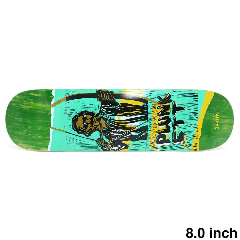 SWIM DECK スイム デッキ DAN PLUNKETT ARCHER GREEN STAIN 8.0　スケートボード スケボー