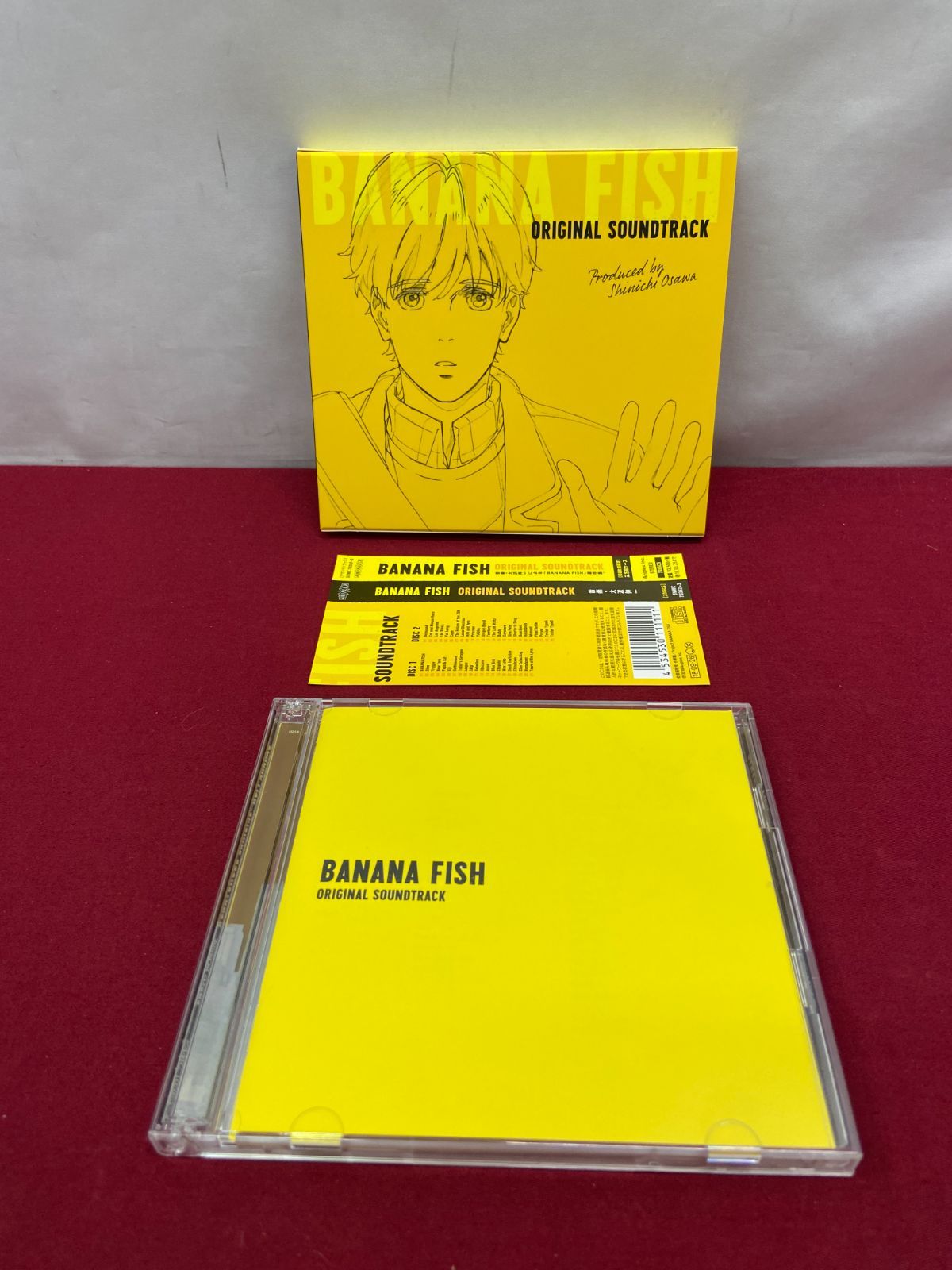 カメ】【初回限定盤】BANANA FISH Original Soundtrack 帯あり 806
