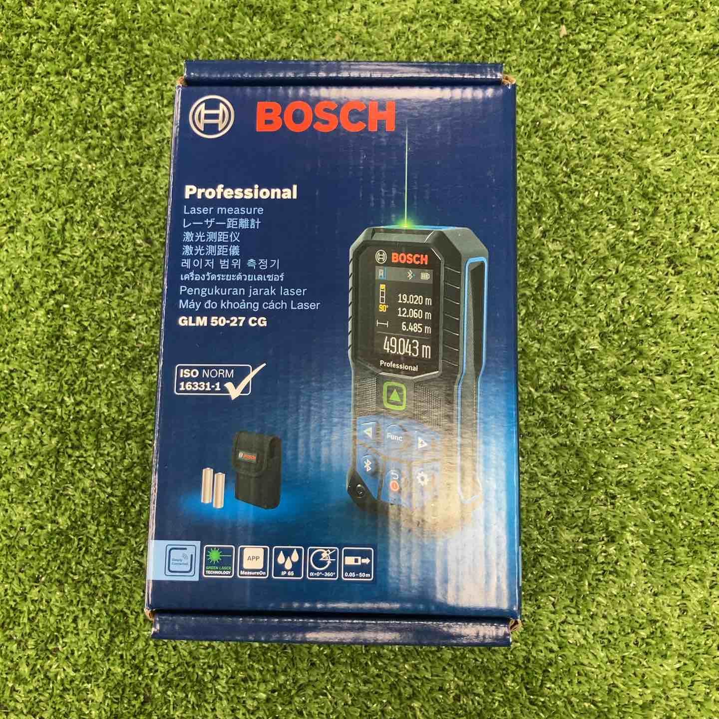 ◇ボッシュ(BOSCH) グリーンレーザー距離計 GLM50-27CG【川崎店】
