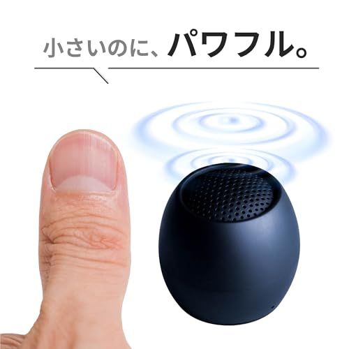 boompods スピーカー ポータブルスピーカー コンパクト 小型 充電式 防水対応 IPX6 お風呂 バッテリー Bluetooth ワイヤレス TWS スマホ 接続 (ブラックアトランティック)★m 882d63d5