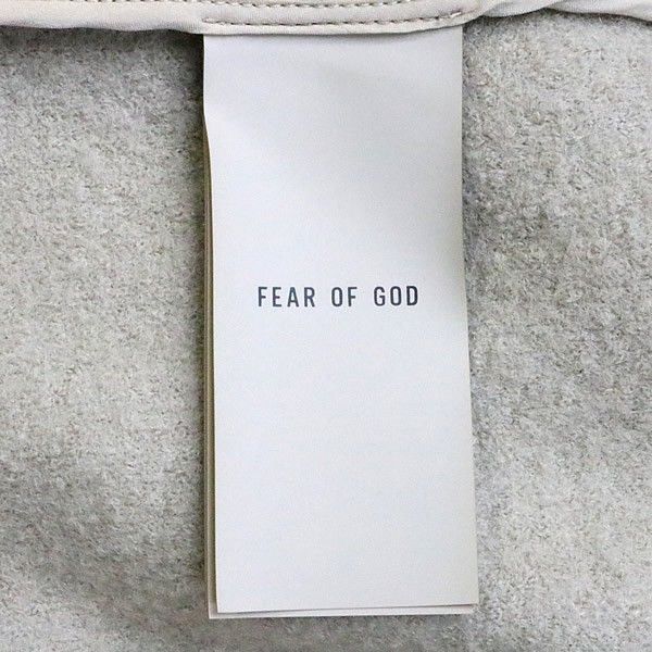 FEAR OF GOD 銀座店 フィア オブ ゴッド ウール ジップ 半袖 ジャケット メンズ size:M ベージュ 103481
