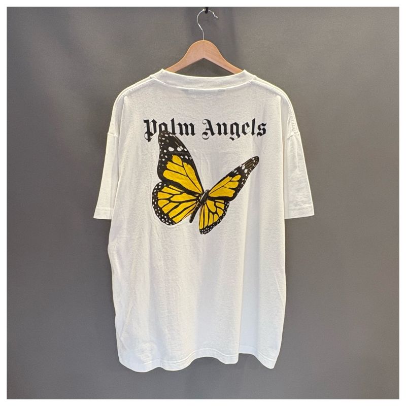 【美品】Palm Angels パームエンジェルス バタフライ　Tシャツ　XL