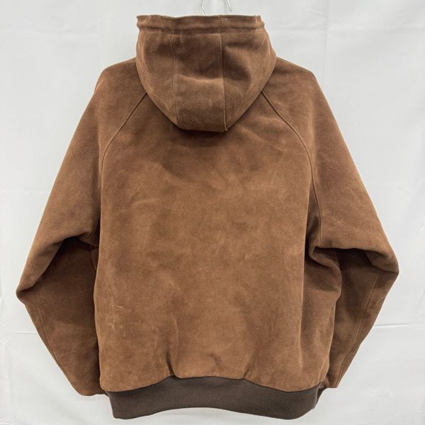 Supreme×Vanson Leathers/シュプリーム×バンソン レザーズ【24AW】Hooded Work Jacket/フード ワーク ジャケット/スエード ブラウン/L Supreme×Vanson Leathers/シュプリーム×バンソン レザーズ【24AW】Hooded Work Jacket/フード ワーク ジャケット/スエード ブラウン/L