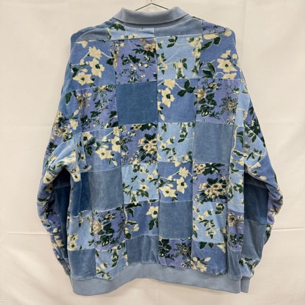 Supreme/シュプリーム【21AW】Floral Patchwork Velour L/S Polo