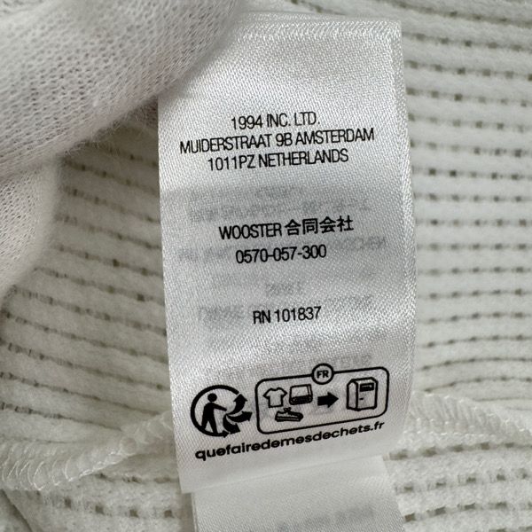 Supreme/シュプリーム【25SS】Polartec Mesh L/S Football Top/ポーラテック メッシュ 長袖 フットボール トップ/ホワイト/XL