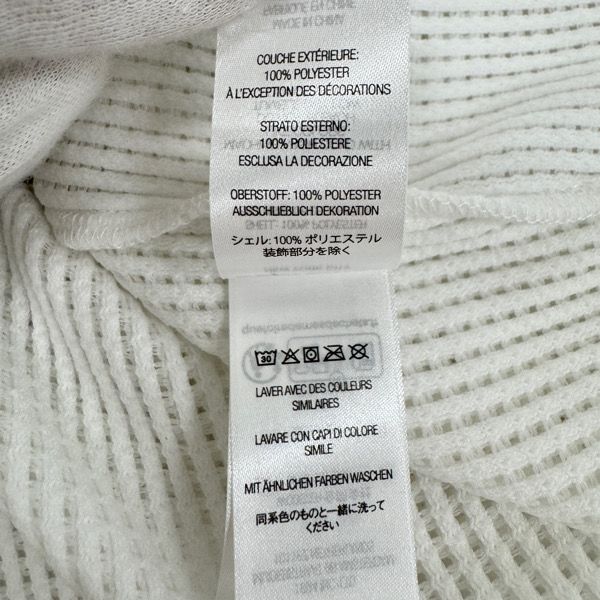 Supreme/シュプリーム【25SS】Polartec Mesh L/S Football Top/ポーラテック メッシュ 長袖 フットボール トップ/ホワイト/XL