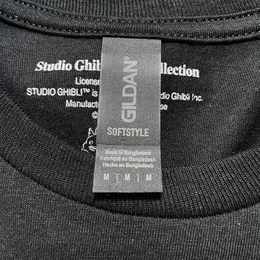 海外版 公式 オフィシャル スタジオジブリ 映画 SPIRITED AWAY 千と千尋の神隠し Tシャツ ブラック メンズM アニメ 宮崎駿 BA4214