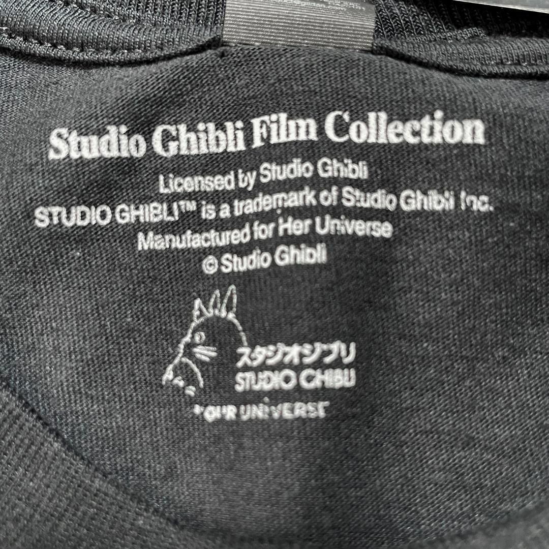 海外版 公式 オフィシャル スタジオジブリ 映画 SPIRITED AWAY 千と千尋の神隠し Tシャツ ブラック メンズM アニメ 宮崎駿 BA4214