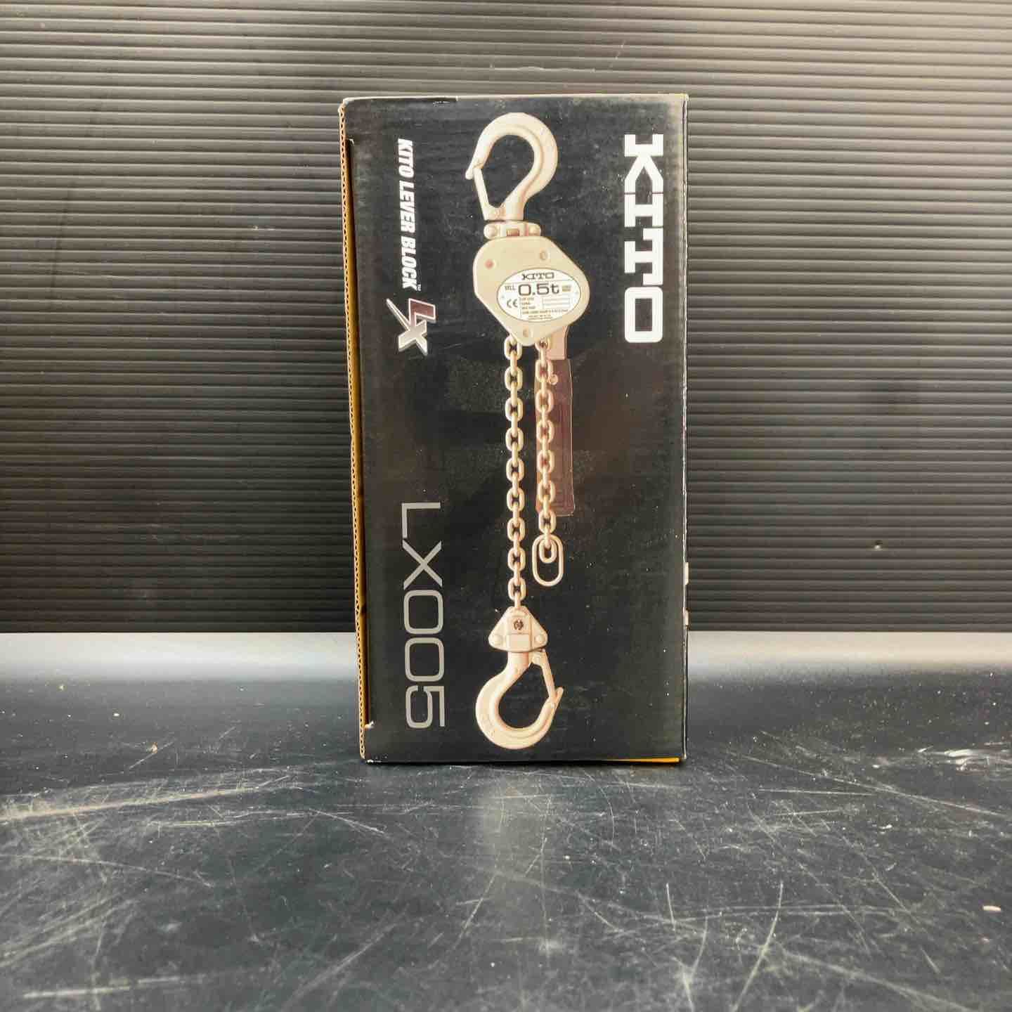 【未使用】KITO(キトー) レバーブロック LX005 (LX1B)【川越店】 未使用】KITO(キトー) レバーブロック LX005 (LX1B)【川越店】 - メルカリ