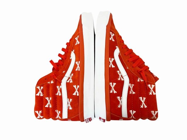 ダブルタップス WTAPS ×VANS ヴァンズ VAULT OG SK8-HI LX ボルド スケートハイ VN0A4BVB20Q1 29 オレンジ ブランド古着ベクトル 中古▲■260606