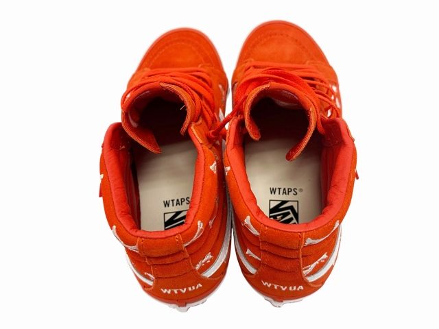 ダブルタップス WTAPS ×VANS ヴァンズ VAULT OG SK8-HI LX ボルド スケートハイ VN0A4BVB20Q1 29 オレンジ ブランド古着ベクトル 中古▲■260606