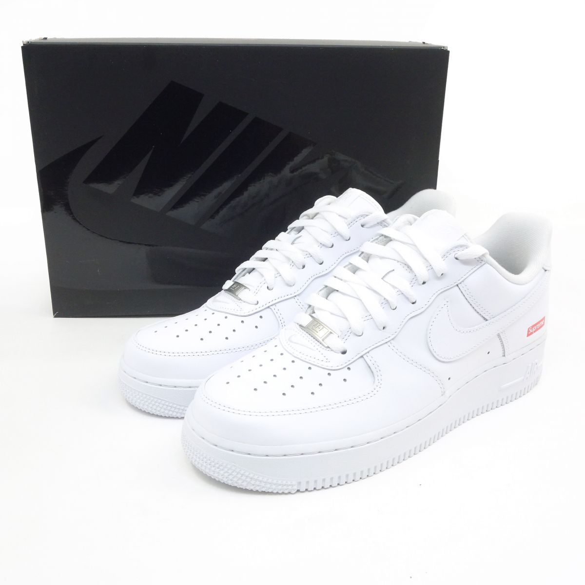 【未使用】NIKE × Supreme ナイキ シュプリーム AIR FORCE 1 LOW エアフォース CU9225-100 US9 27cm 箱有