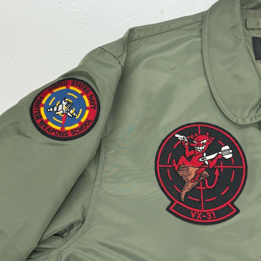AVIREX CWU-36P VX-31 TOPGUN セージ サイズXL 783-0252039
