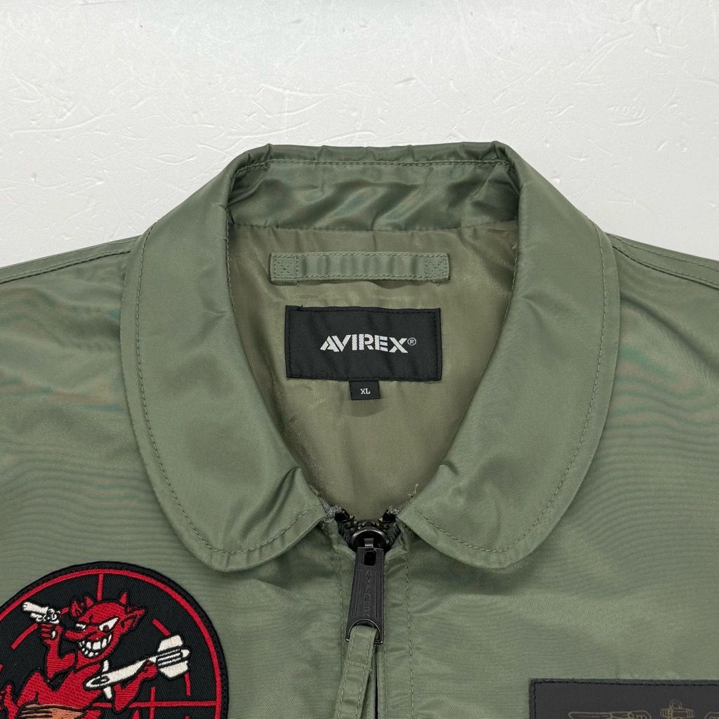 AVIREX CWU-36P VX-31 TOPGUN セージ サイズXL 783-0252039