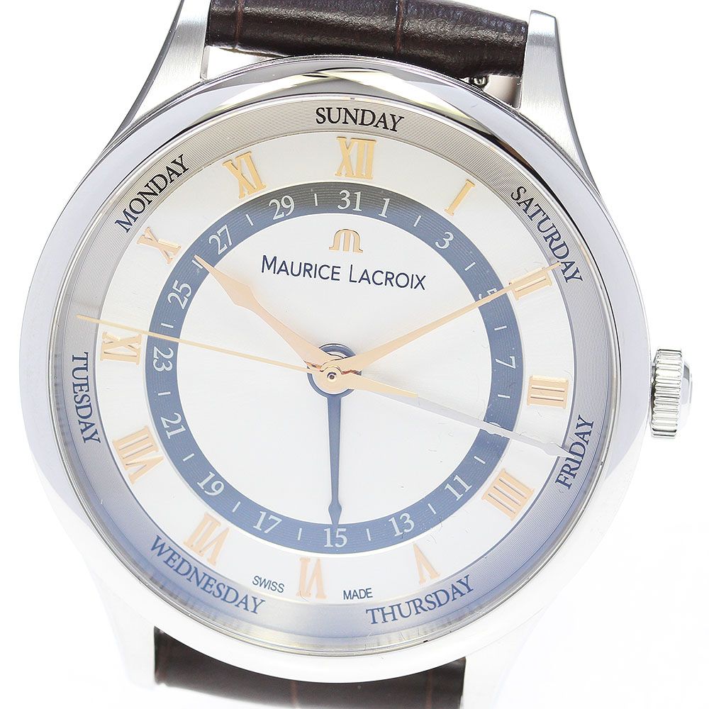 モーリスラクロア MAURICE LACROIX MP6507-SS001-110-3 マスターピース 5ハンズ 自動巻き メンズ 未使用品 保証書付き_861792