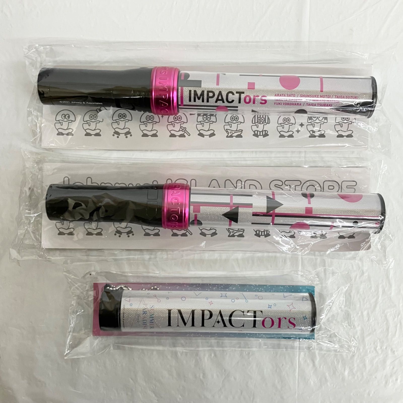 IMPACTors ペンライト 付け替えトップ 3本セット NL6535 f116