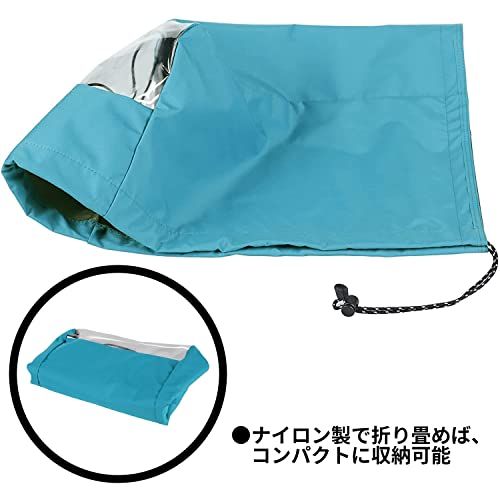 ケンコー(Kenko) カメラレインカバーHT Lサイズ 撥水・透湿素材採用 望遠レンズ用 ターコイズブルー KRG-RC01LTQYZ 9b448b61