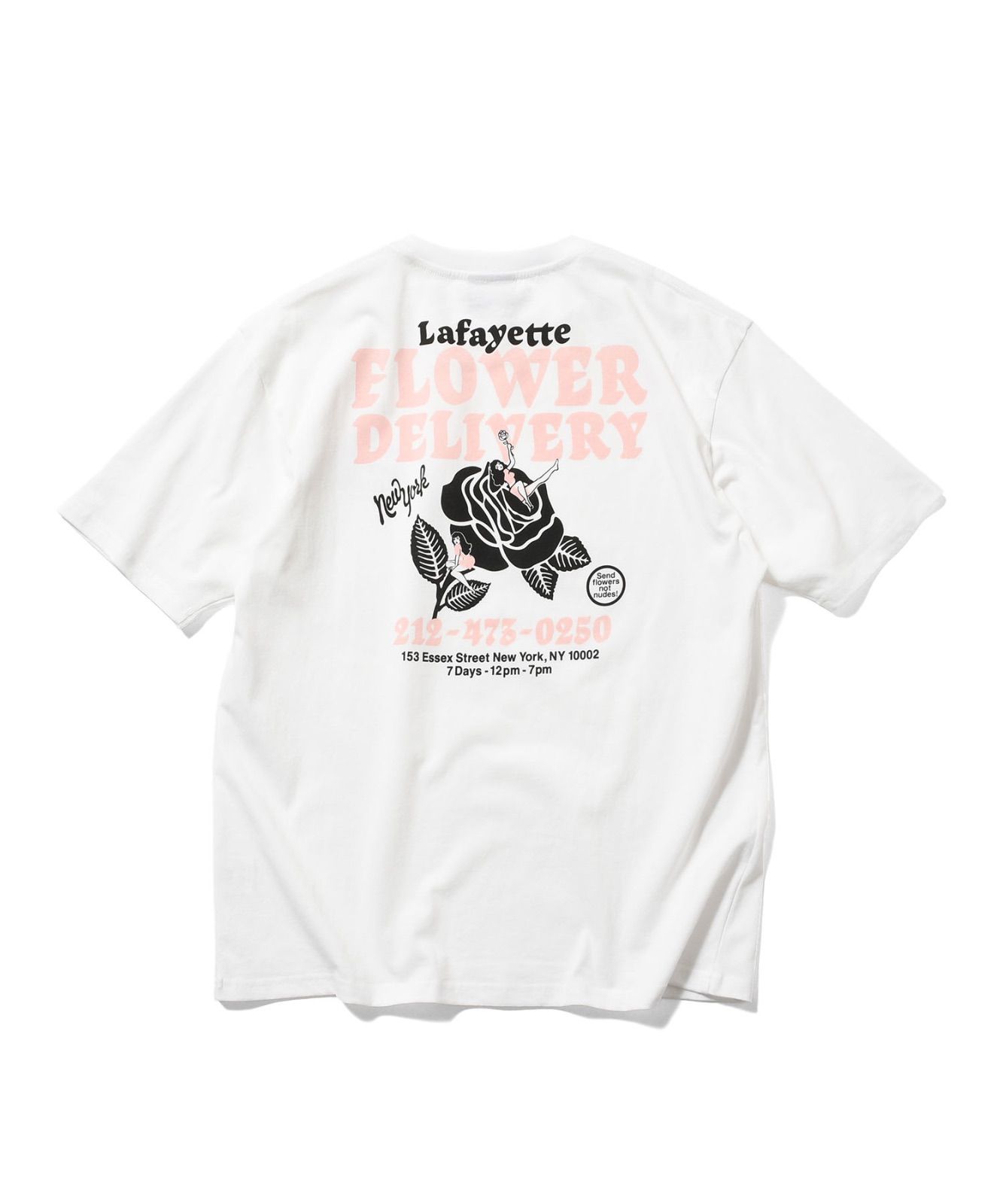 LFYT エルエフワイティー FLOWER DELIVERY TEE 半袖Tシャツ LS260114 WHITE XLサイズ ¥7700 + 送料¥600