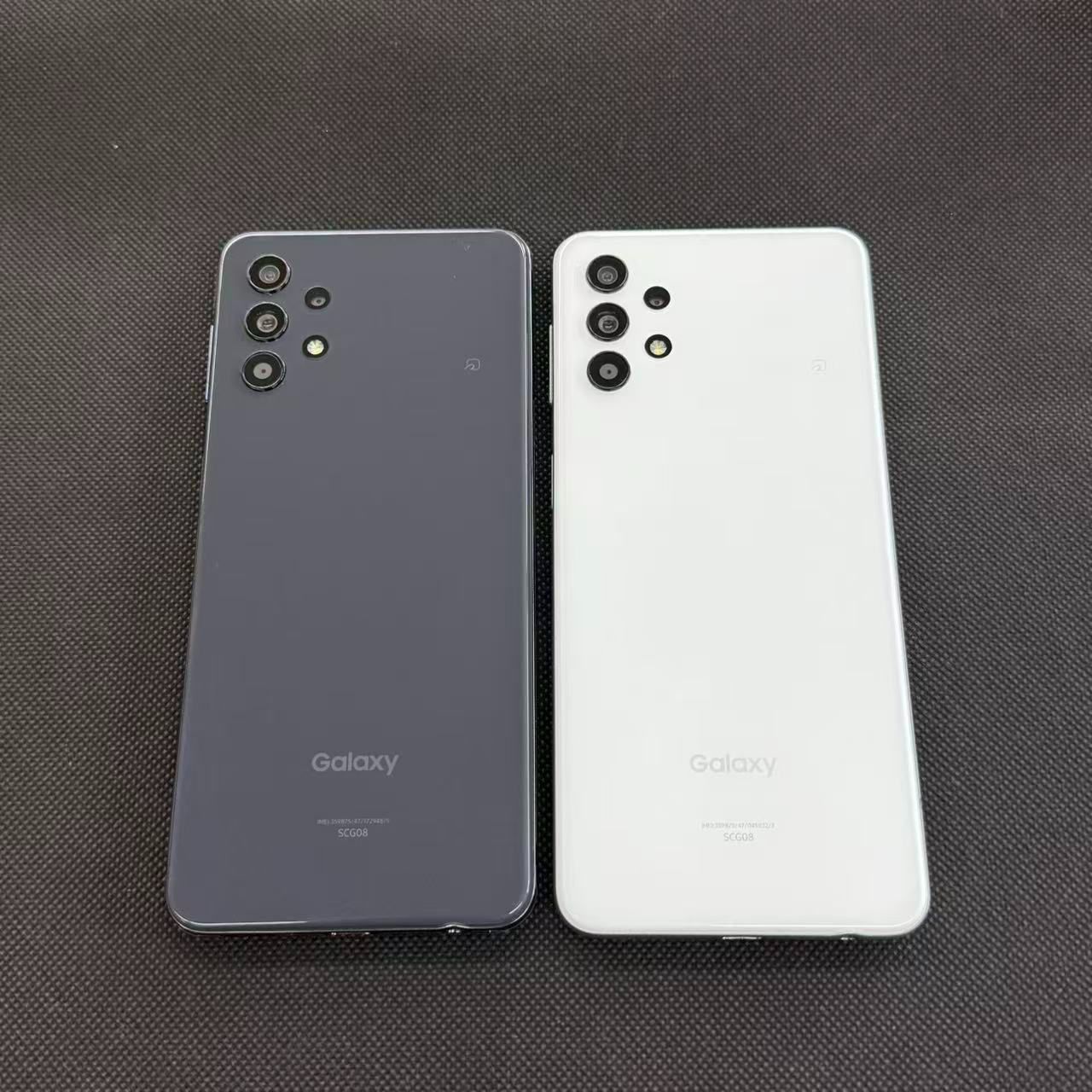 [Quality Shop]【ジャンク品】Galaxy A32 5G SCG08 AUモデル 2台 本体 充電不可 部品取り用 動作未確認