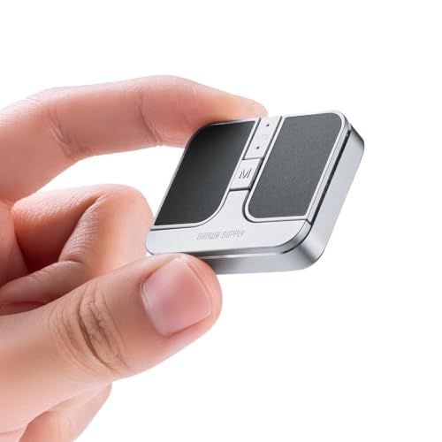 サンワダイレクト Bluetooth マウス 超小型 超薄型 ワイヤレス 静音 充電式 持ち運び USB-A レシーバー接続対応 3台マルチペアリング モバイルマウス ガンメタリック 400-MAWB216GMｍａ