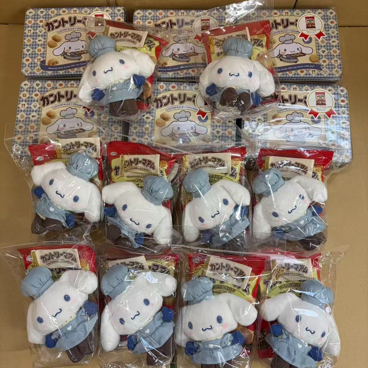 (16点セット)サンリオ カントリーマアム シナモロール ぬいぐるみ 缶ケース \3000177 4550624597326 4550624279352 (16点セット)サンリオ カントリーマアム シナモロール ぬいぐるみ 缶ケース \3000177 4550624597326 4550624279352