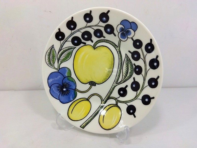 26g-616k【中古】ARABIA アラビア Paratiisi パラティッシ プレート 皿