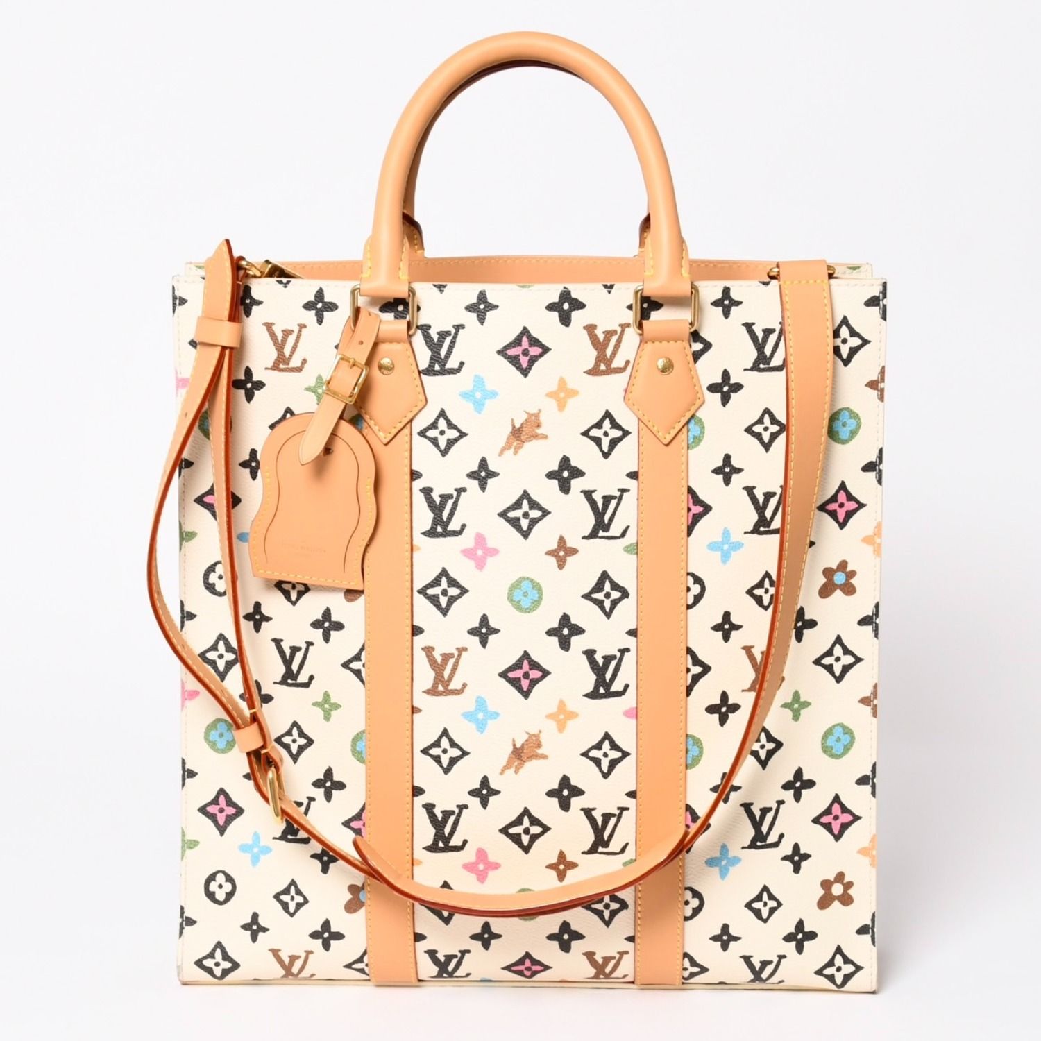 極美品 LOUIS VUITTON ルイヴィトン モノグラムクラギー サックプラ 