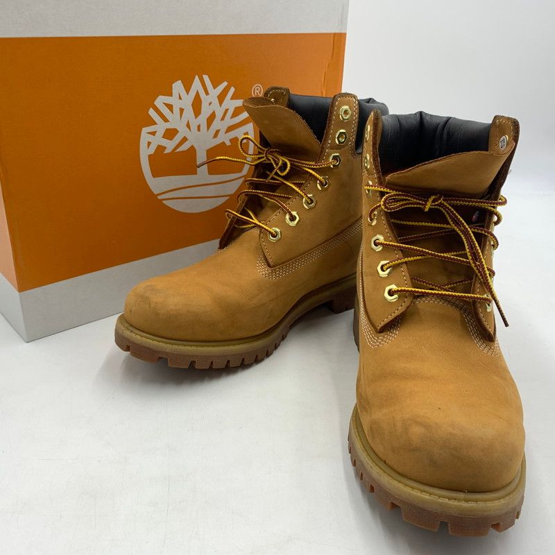 【中古品】 Timberland ティンバーランド 6INCH PREMIUM BOOTS 110061 6インチ プレミアム ブーツ 靴 ワークブーツ 【164-260606-ko-01-tei】