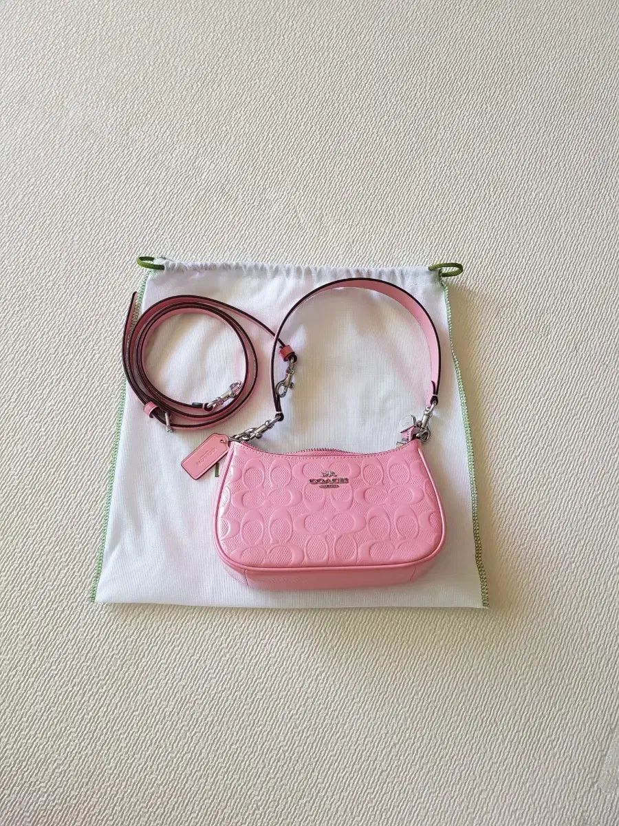 新品 正規品 COACH コーチ テリー ミニ クロスバック (定価38万)