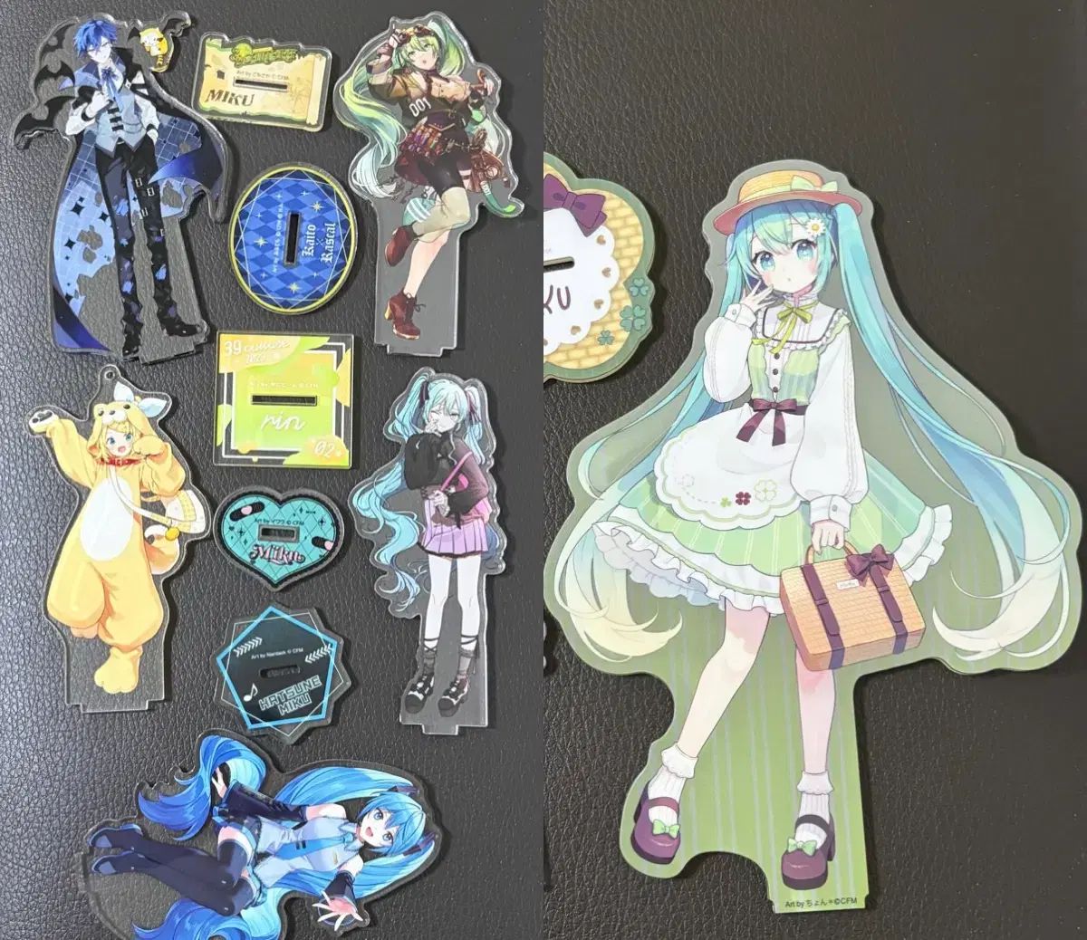 個別)初音 ミク 鏡音リン カイト アクリルスタンド ファッション Rascal COOGI(クージー)