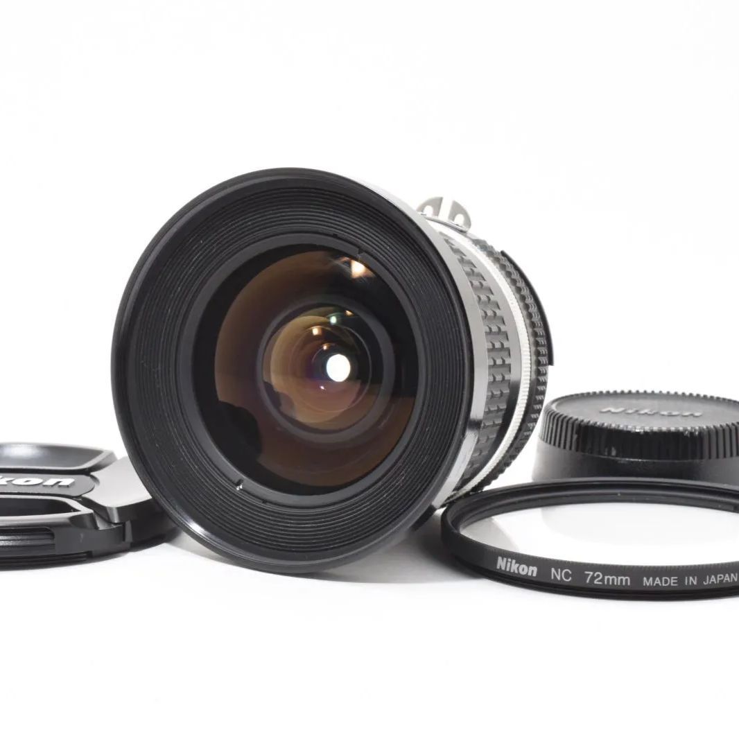 【良品】Nikon Ai-S Nikkor 18mm F3.5 超広角単焦点レンズ フィルター付 MF Fマウント 希少 41,470円