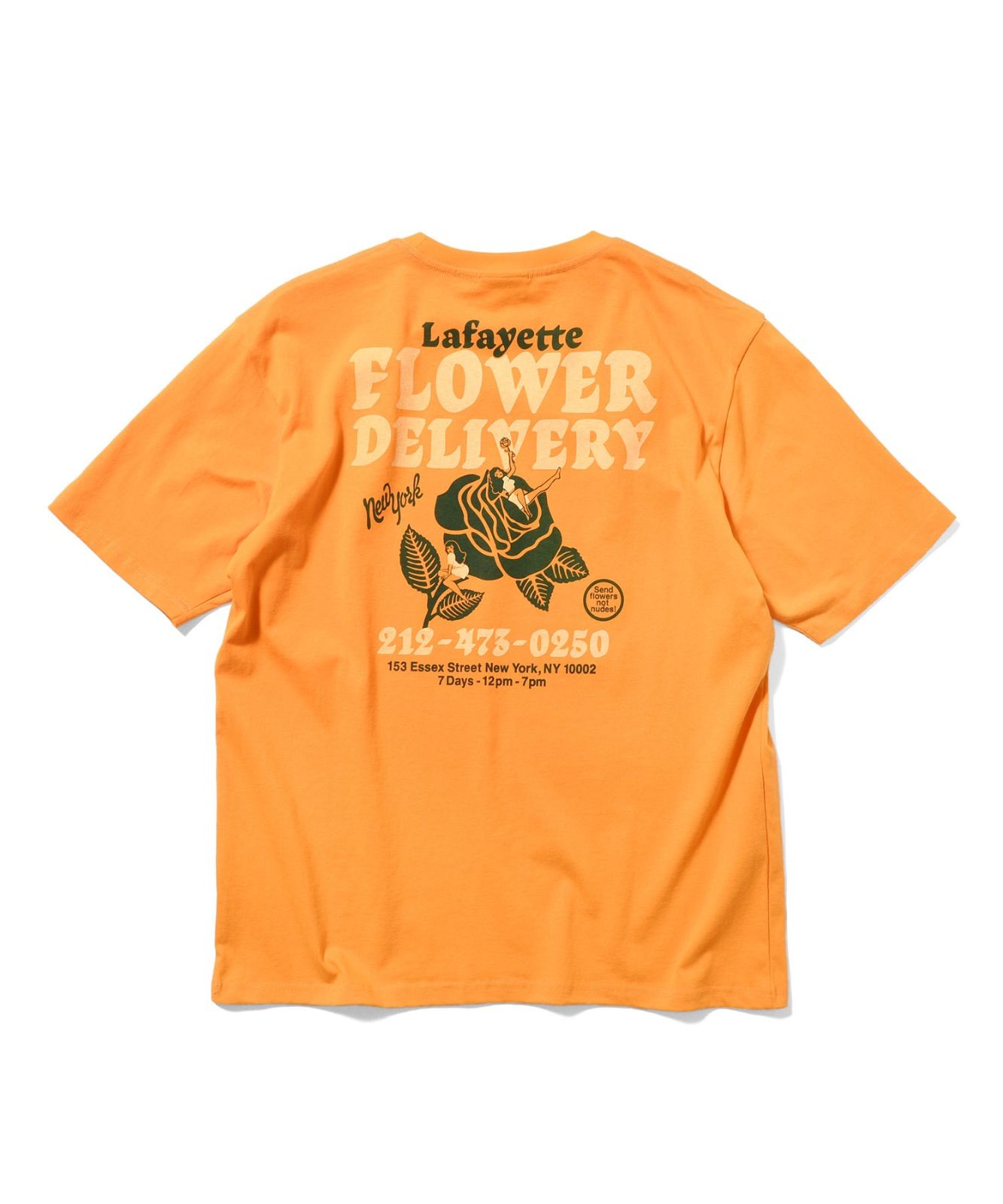 LFYT エルエフワイティー FLOWER DELIVERY TEE 半袖Tシャツ LS260114 YELLOW XLサイズ ¥7700 + 送料¥600