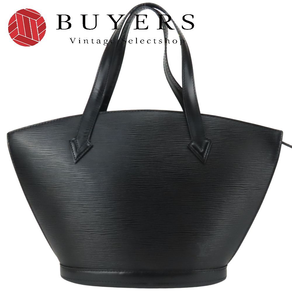 【中古】 ルイ・ヴィトン ハンドバッグ サンジャック Ｍ52272 エピレザー ノワール ブラック レディース 女性 LOUIS VUITTON