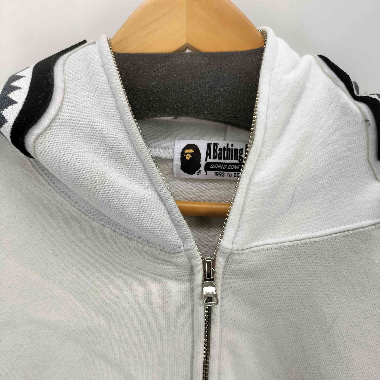 アベイシングエイプ A BATHING APE SHARK FULL ZIP HOODIE メンズ S｜詳細画像