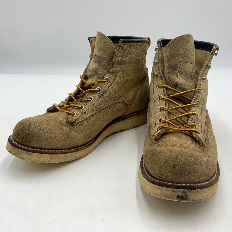 【現状渡し品】 RED WING レッドウィング 6INCH LINEMAN BOOTS 2908 6インチ ラインマン ブーツ 靴 ワークブーツ 【164-260606-ko-03-tei】