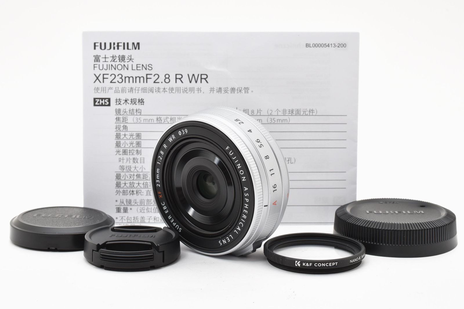 ■ほぼ新品■ 富士フイルム XF23mm f/2.8 R WR Xマウント #F113